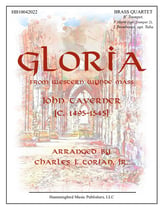 Glora from Western Wynde Mass Brass Quartet cover